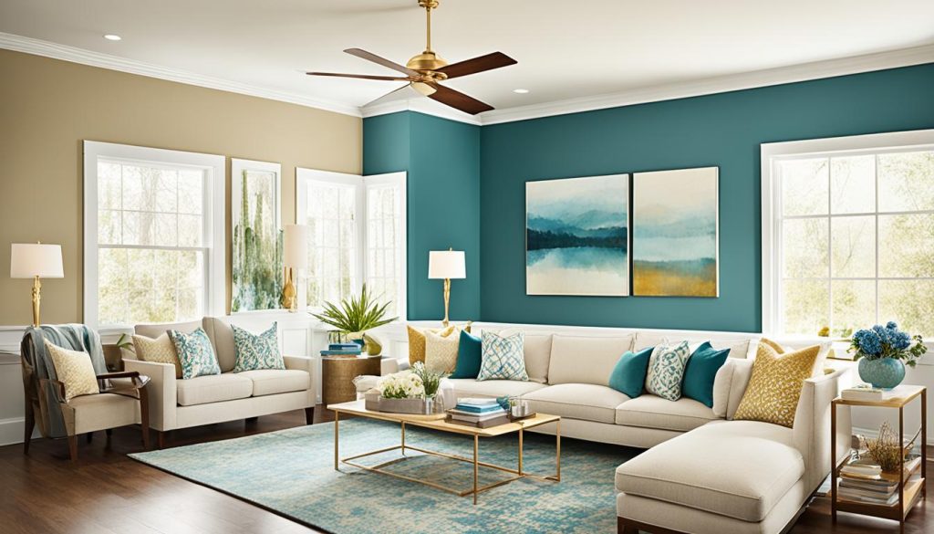 choosing color palettes in home design